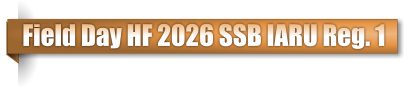 Field Day HF 2026 SSB IARU Reg. 1